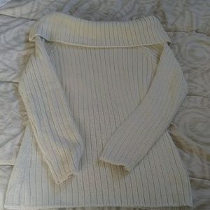 NY & co. Cream Sweater